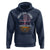 Native American Flag Hoodie American Grown With Cherokee Roots - Wonder Print Shop