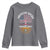 Native American Flag Youth Sweatshirt American Grown With Cherokee Roots - Wonder Print Shop