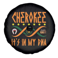 Cherokee Native American DNA Pride Spare Tire Cover It Is In My DNA - Wonder Print Shop