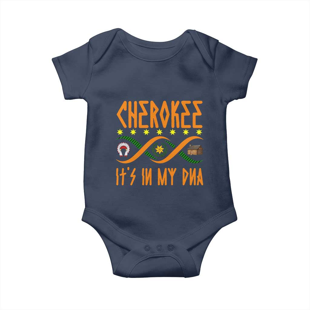 Cherokee Native American DNA Pride Baby Onesie It Is In My DNA - Wonder Print Shop