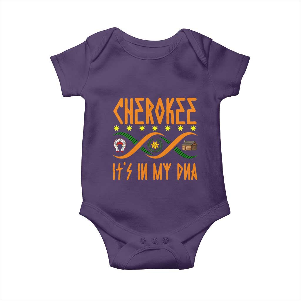 Cherokee Native American DNA Pride Baby Onesie It Is In My DNA - Wonder Print Shop