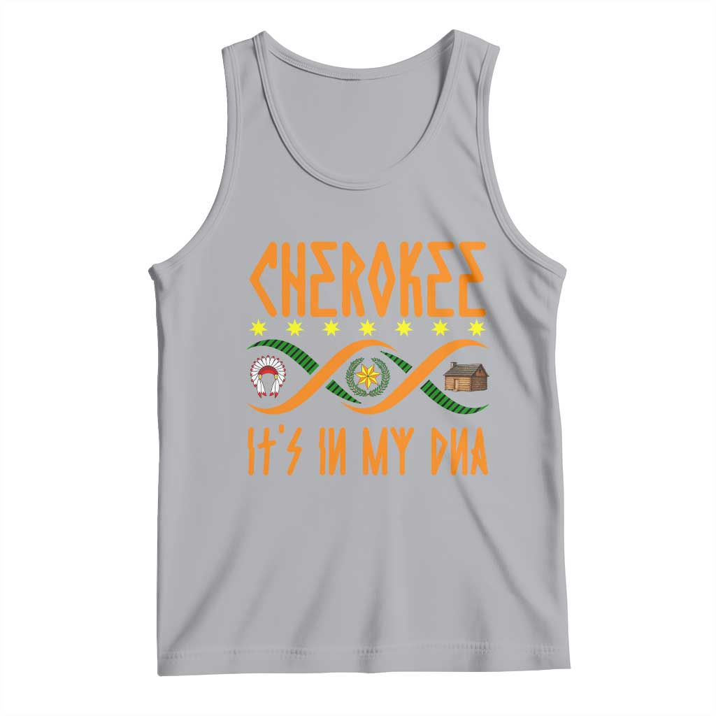 Cherokee Native American DNA Pride Tank Top It Is In My DNA - Wonder Print Shop