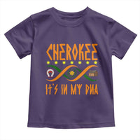 Cherokee Native American DNA Pride Toddler T Shirt It Is In My DNA - Wonder Print Shop