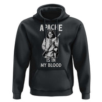 Native American Hoodie Apache Is In My Blood - Wonder Print Shop