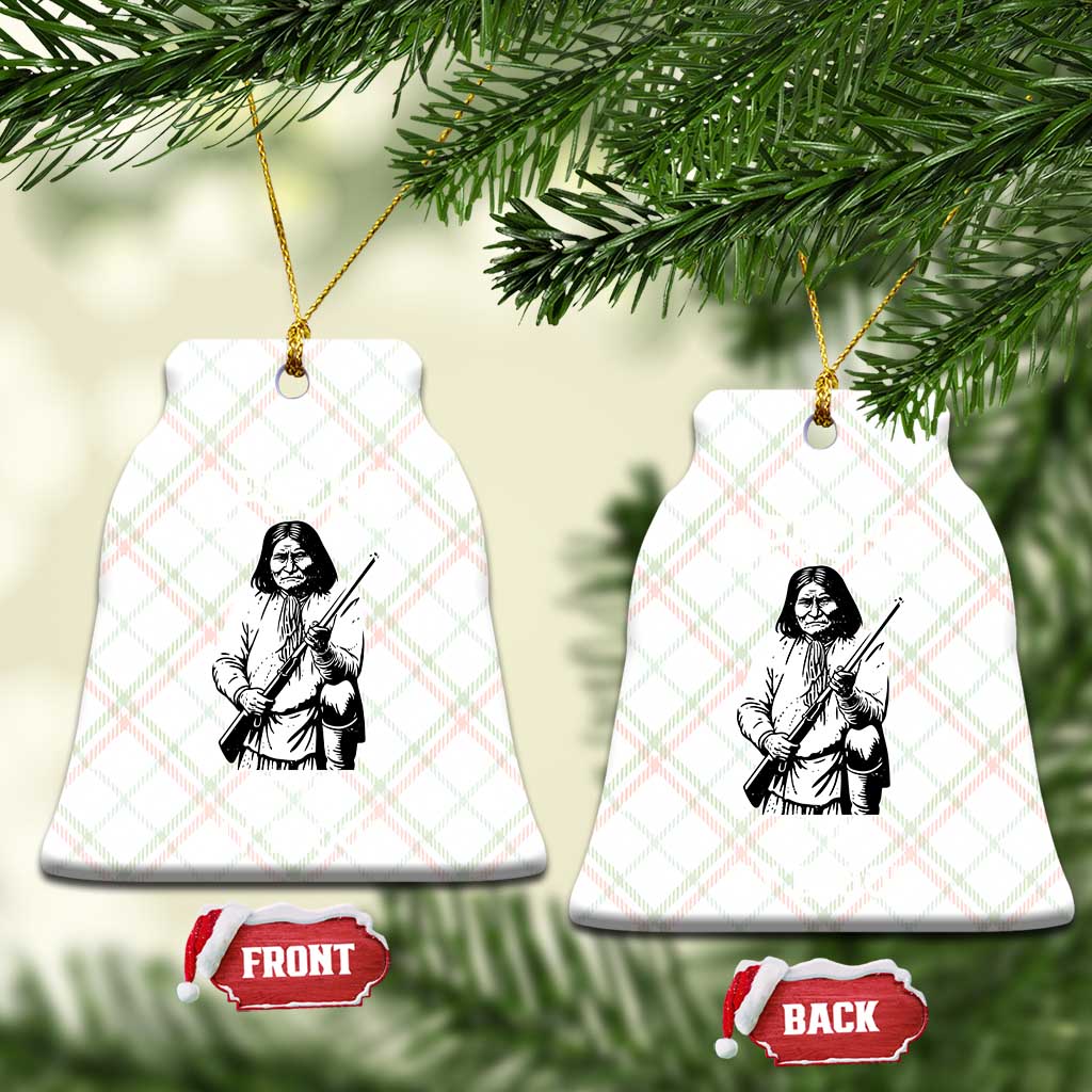 Native American Ceramic Ornament Apache Is In My Blood - Wonder Print Shop