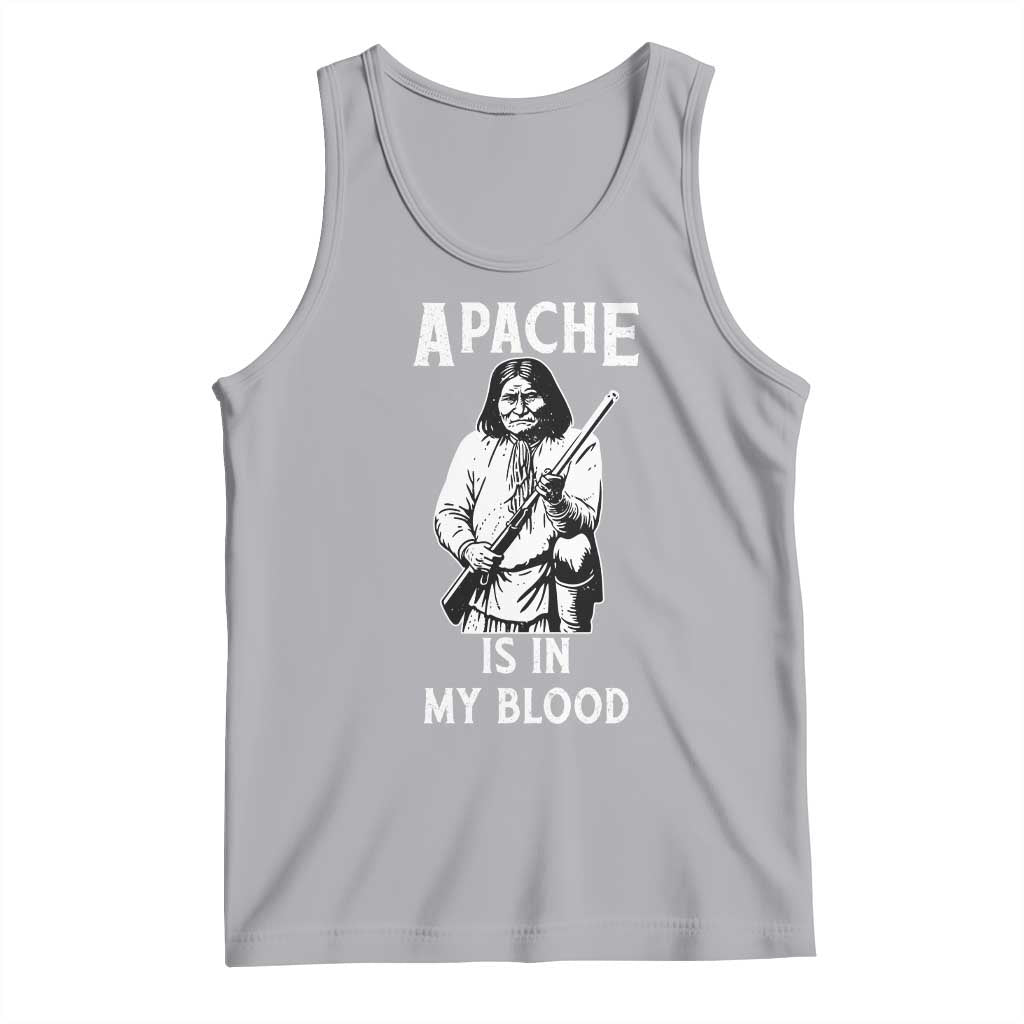 Native American Tank Top Apache Is In My Blood - Wonder Print Shop