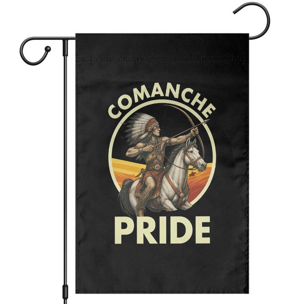 Native American Comanche Pride Indigenous People Day Garden Flag - Wonder Print Shop