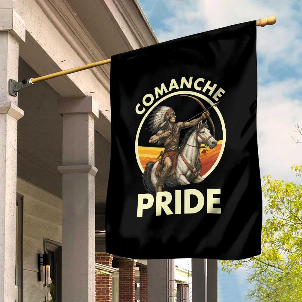 Native American Comanche Pride Indigenous People Day Garden Flag - Wonder Print Shop