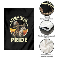 Native American Comanche Pride Indigenous People Day Garden Flag - Wonder Print Shop