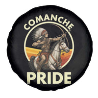 Native American Comanche Pride Indigenous People Day Spare Tire Cover - Wonder Print Shop