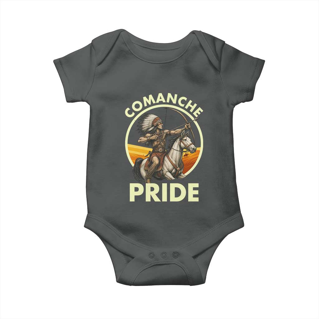 Native American Comanche Pride Indigenous People Day Baby Onesie - Wonder Print Shop