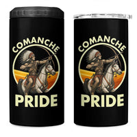 Native American Comanche Pride Indigenous People Day 4 in 1 Can Cooler Tumbler
