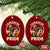 Native American Comanche Pride Indigenous People Day Ceramic Ornament - Wonder Print Shop