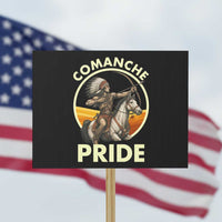 Native American Comanche Pride Indigenous People Day Protest Sign - Wonder Print Shop