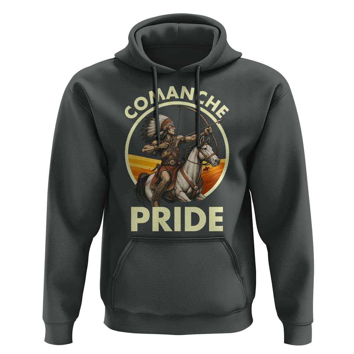 Native American Comanche Pride Indigenous People Day Hoodie - Wonder Print Shop