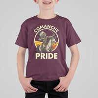 Native American Comanche Pride Indigenous People Day T Shirt For Kid - Wonder Print Shop