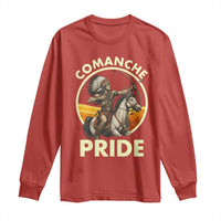 Native American Comanche Pride Indigenous People Day Long Sleeve Shirt - Wonder Print Shop