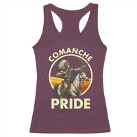 Native American Comanche Pride Indigenous People Day Racerback Tank Top - Wonder Print Shop