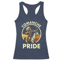 Native American Comanche Pride Indigenous People Day Racerback Tank Top - Wonder Print Shop