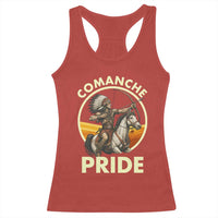 Native American Comanche Pride Indigenous People Day Racerback Tank Top - Wonder Print Shop