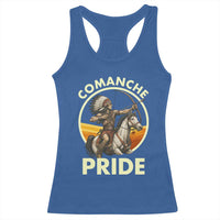 Native American Comanche Pride Indigenous People Day Racerback Tank Top - Wonder Print Shop