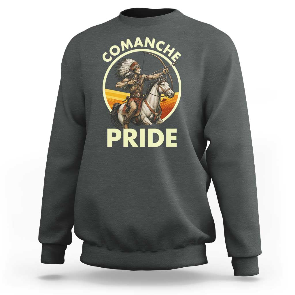 Native American Comanche Pride Indigenous People Day Sweatshirt - Wonder Print Shop