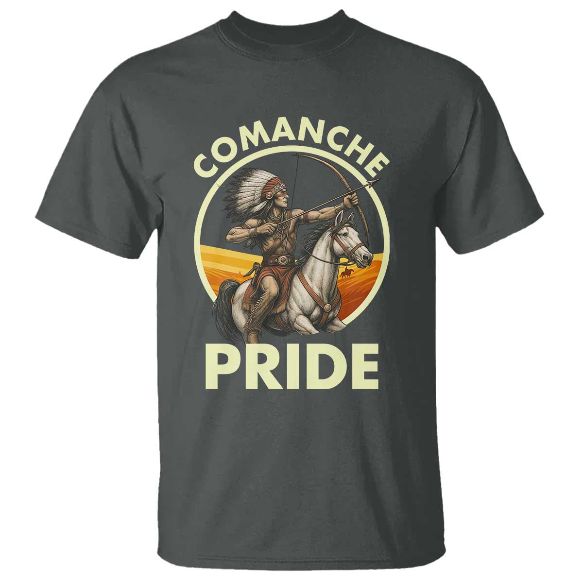 Native American Comanche Pride Indigenous People Day T Shirt - Wonder Print Shop