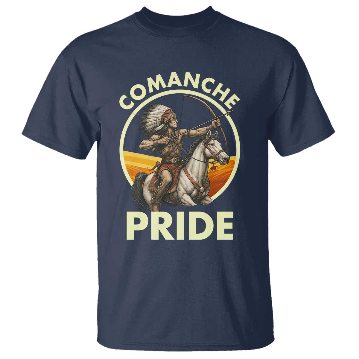 Native American Comanche Pride Indigenous People Day T Shirt - Wonder Print Shop