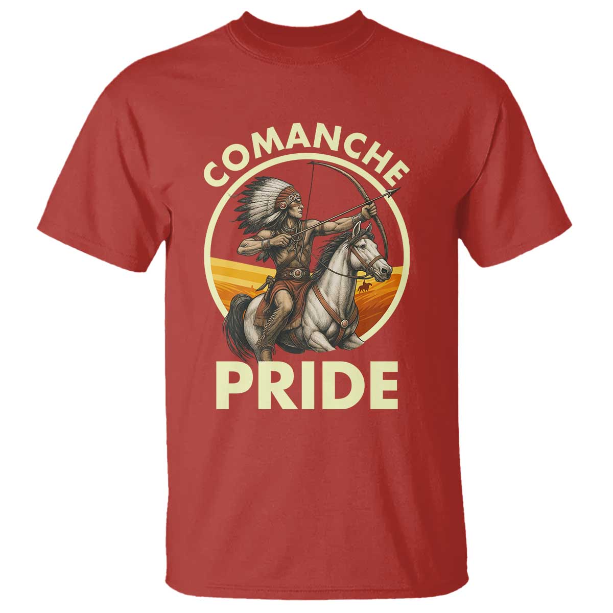 Native American Comanche Pride Indigenous People Day T Shirt - Wonder Print Shop