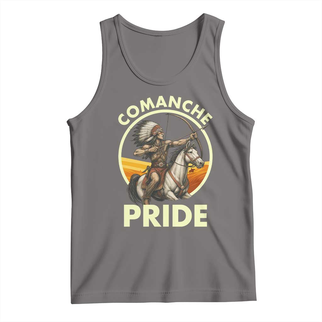 Native American Comanche Pride Indigenous People Day Tank Top - Wonder Print Shop
