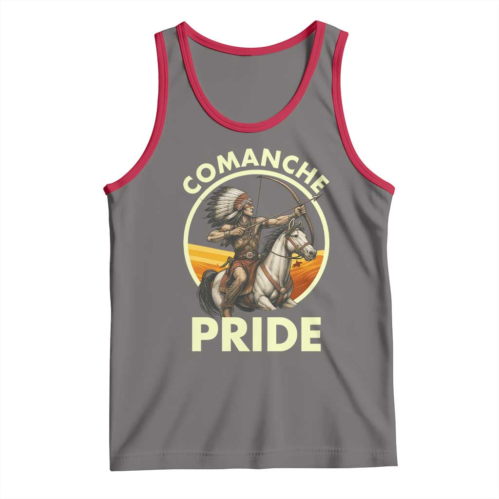 Native American Comanche Pride Indigenous People Day Tank Top - Wonder Print Shop