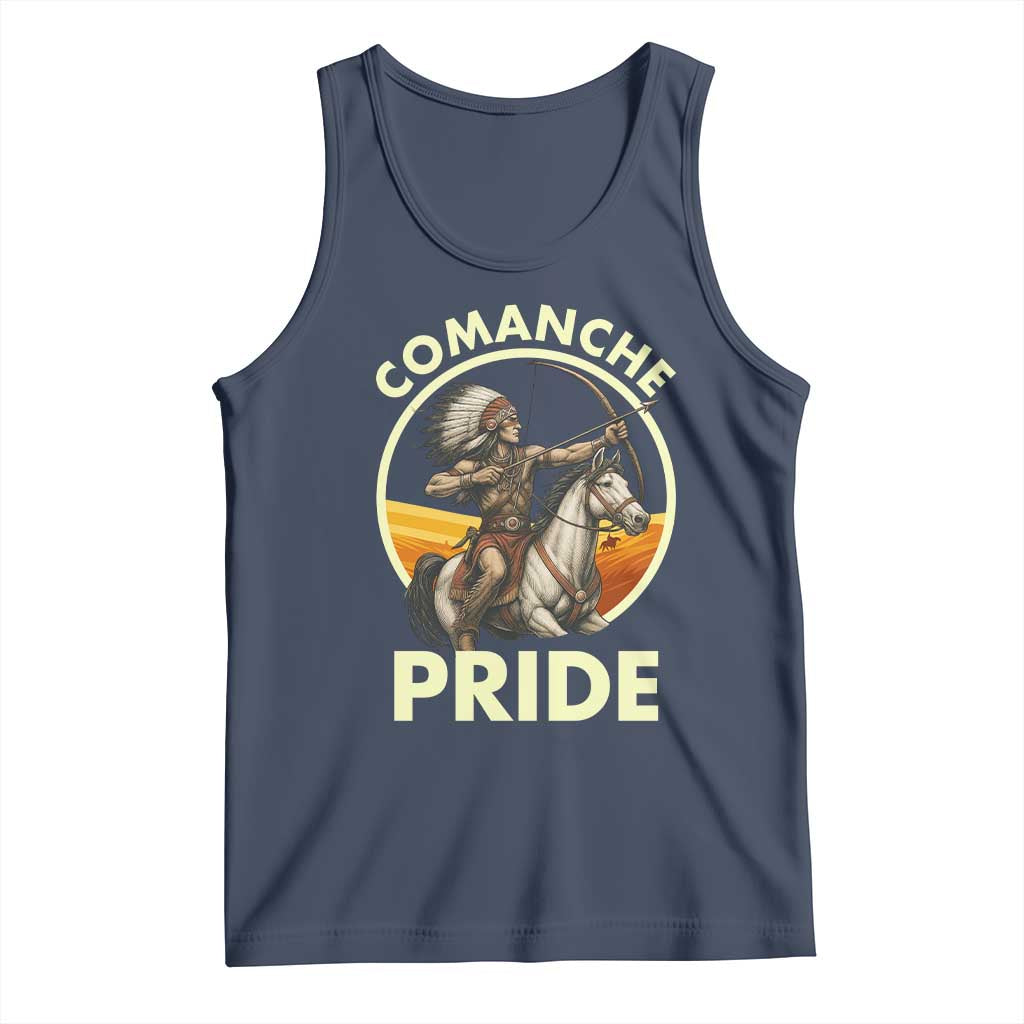 Native American Comanche Pride Indigenous People Day Tank Top - Wonder Print Shop