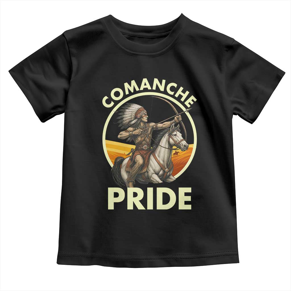 Native American Comanche Pride Indigenous People Day Toddler T Shirt - Wonder Print Shop