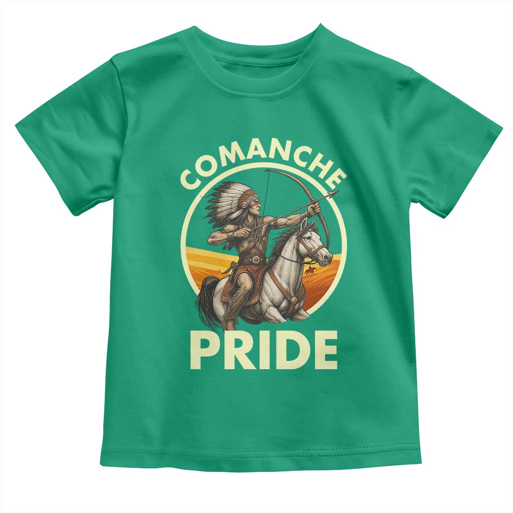 Native American Comanche Pride Indigenous People Day Toddler T Shirt - Wonder Print Shop
