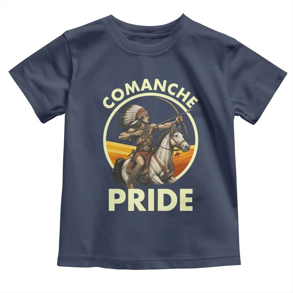 Native American Comanche Pride Indigenous People Day Toddler T Shirt - Wonder Print Shop