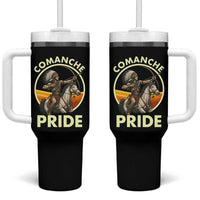 Native American Comanche Pride Indigenous People Day Tumbler With Handle