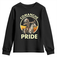 Native American Comanche Pride Indigenous People Day Youth Sweatshirt - Wonder Print Shop