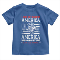 Native American Apache Toddler T Shirt I Was Not Born In America - Wonder Print Shop