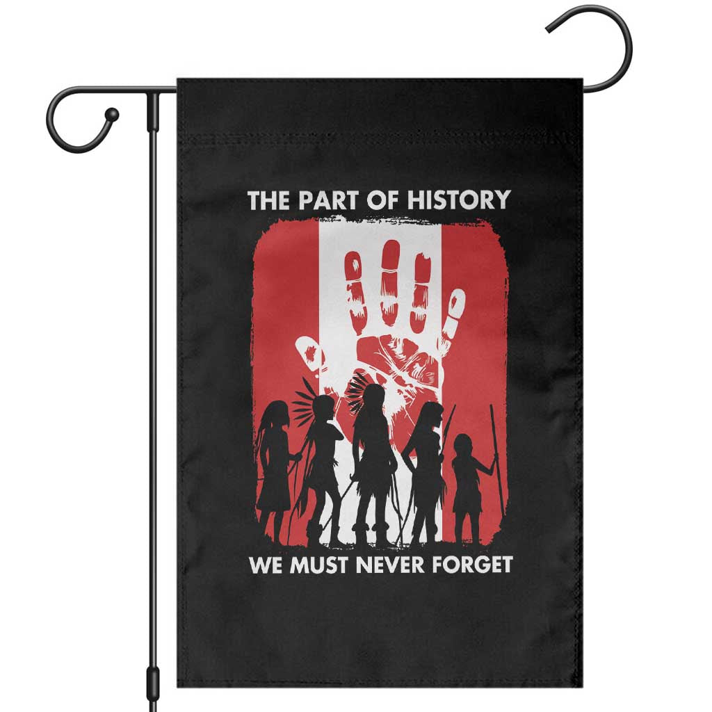 Native American Child Idian Garden Flag The Part Of History We Must Never Forget - Wonder Print Shop