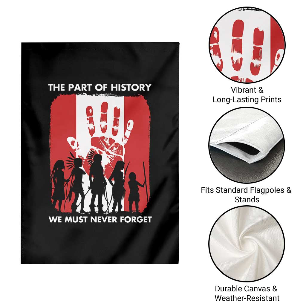 Native American Child Idian Garden Flag The Part Of History We Must Never Forget - Wonder Print Shop