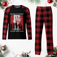 Native American Child Idian Plaid Pajama Set The Part Of History We Must Never Forget - Wonder Print Shop