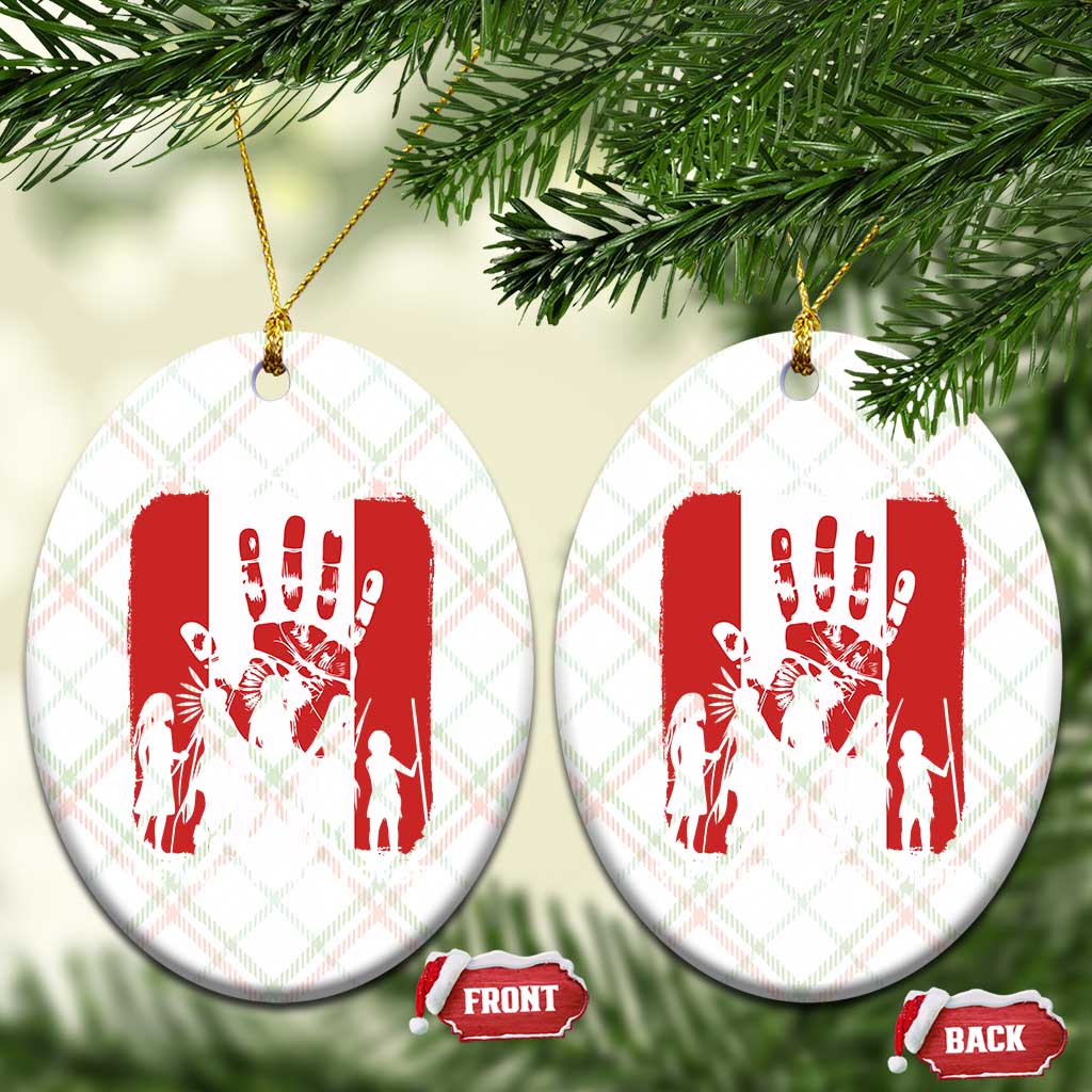 Native American Child Idian Ceramic Ornament The Part Of History We Must Never Forget - Wonder Print Shop