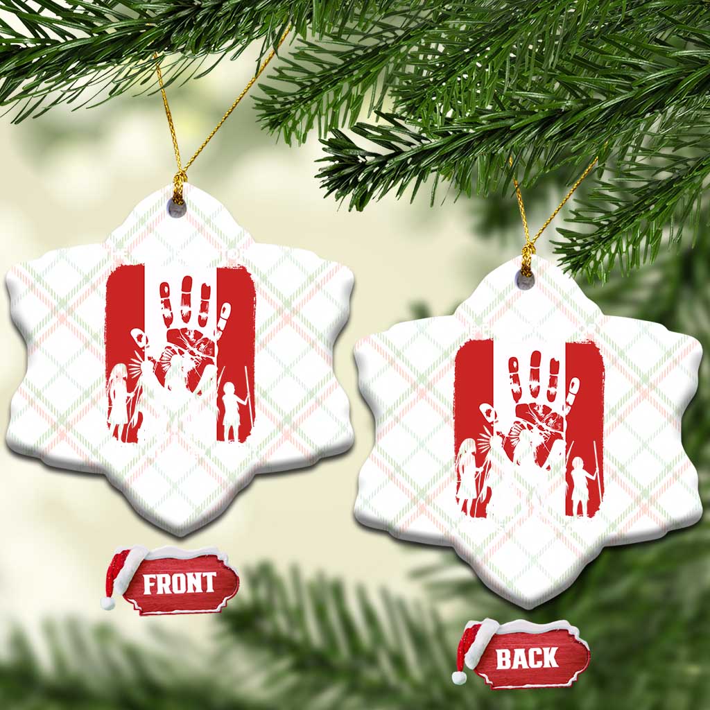 Native American Child Idian Ceramic Ornament The Part Of History We Must Never Forget - Wonder Print Shop