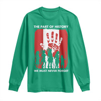 Native American Child Idian Long Sleeve Shirt The Part Of History We Must Never Forget - Wonder Print Shop