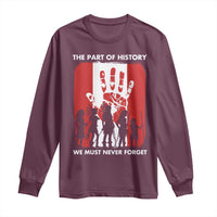 Native American Child Idian Long Sleeve Shirt The Part Of History We Must Never Forget - Wonder Print Shop