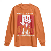 Native American Child Idian Long Sleeve Shirt The Part Of History We Must Never Forget - Wonder Print Shop