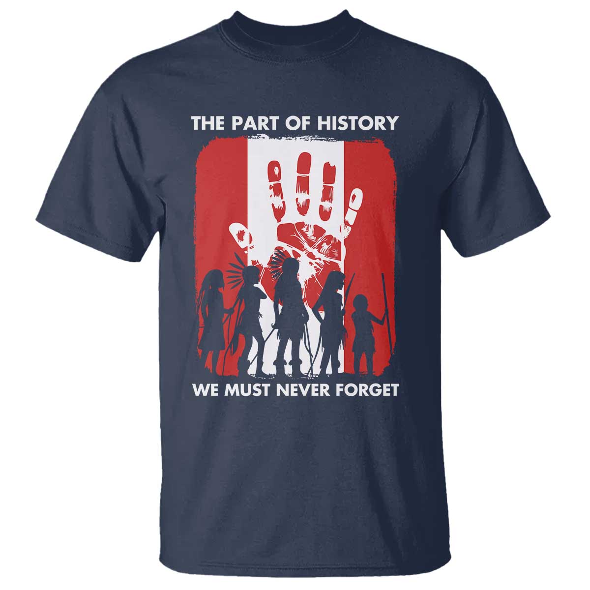 Native American Child Idian T Shirt The Part Of History We Must Never Forget - Wonder Print Shop