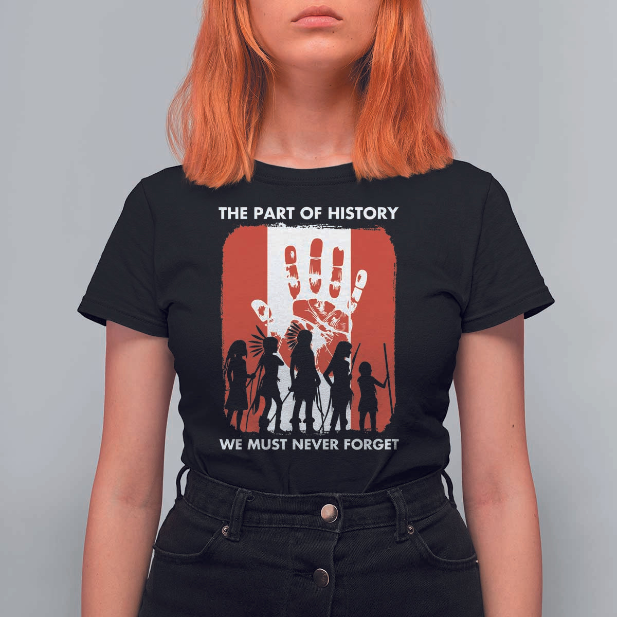 Native American Child Idian T Shirt For Women The Part Of History We Must Never Forget - Wonder Print Shop