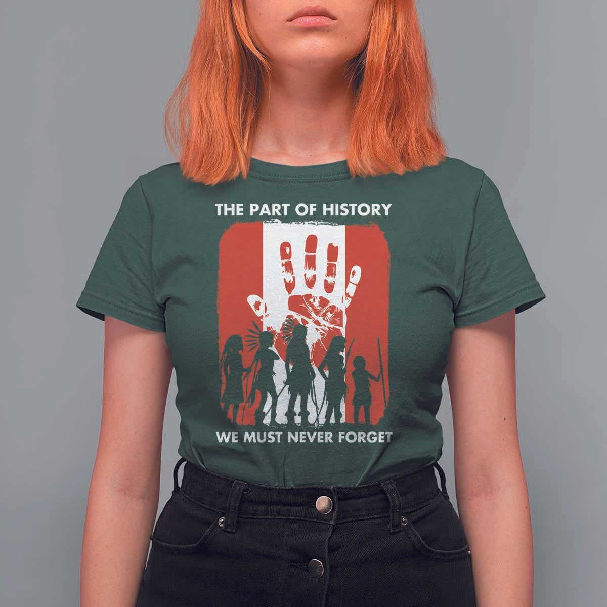 Native American Child Idian T Shirt For Women The Part Of History We Must Never Forget - Wonder Print Shop