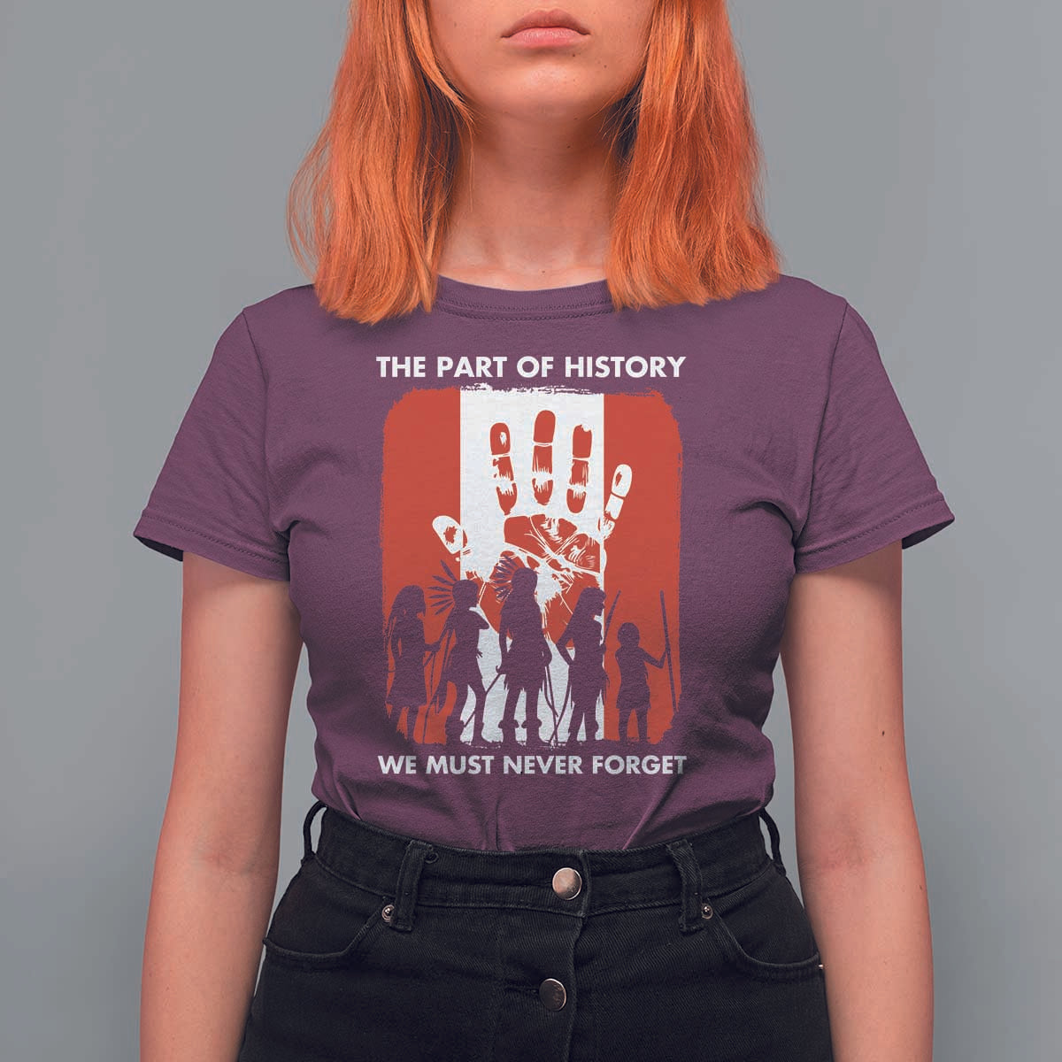 Native American Child Idian T Shirt For Women The Part Of History We Must Never Forget - Wonder Print Shop